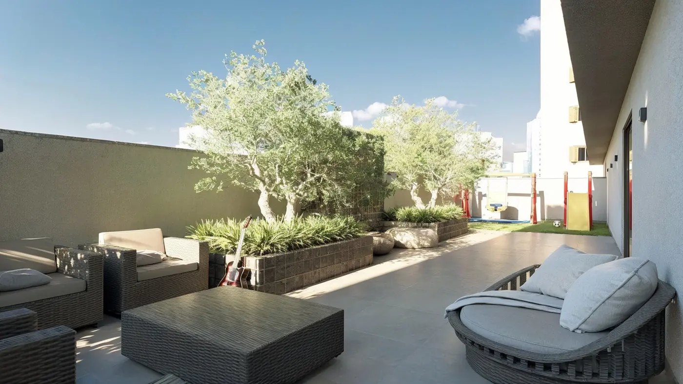 Lounge externo — Mezzano, Centro, Canoas