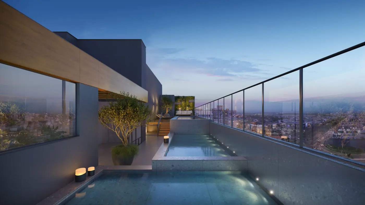 Piscina — Mondrian Art Residences, Estância Velha, Canoas