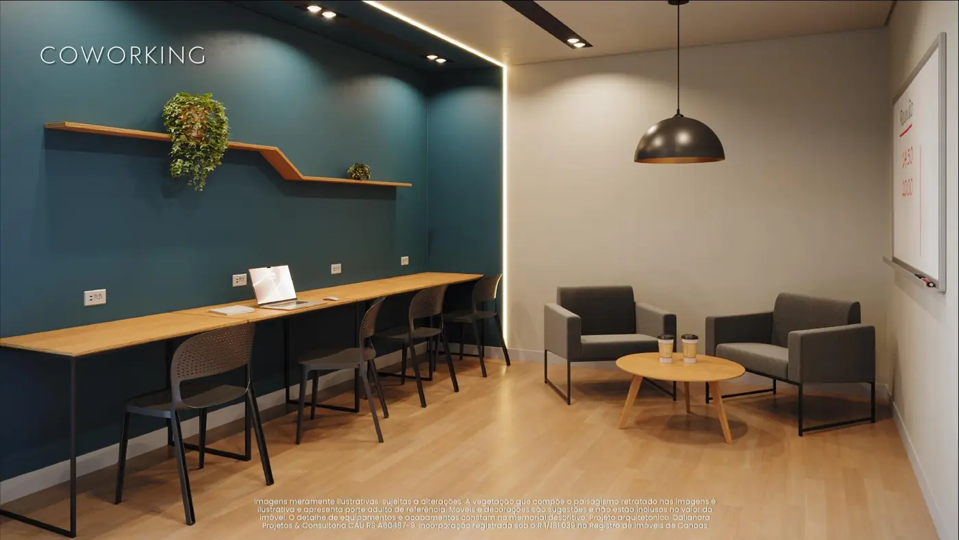 Coworking — Residencial Ares, Centro, Canoas